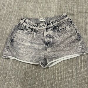 Rag and bone Miramar French terry denim look shorts size S